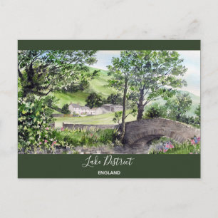 Farmhouse near Thirlmere, Lake District, England Postcard