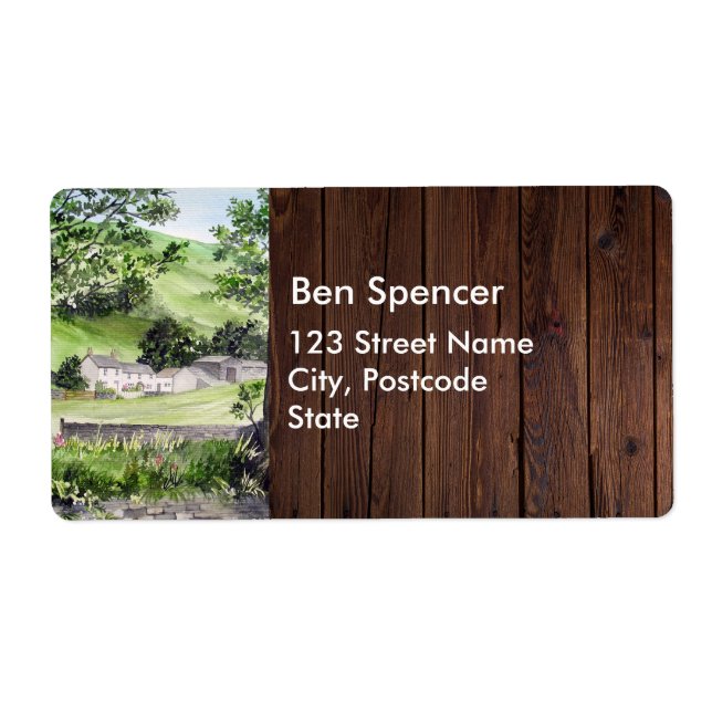 Farmhouse near Thirlmere Painting Wedding (Front)