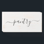 Farmhouse Pantry Kitchen Wooden Box Sign<br><div class="desc">More farmhouse decor in the Little Bayleigh store!</div>