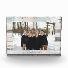 Farmhouse Personalised Name Photo Acrylic Block