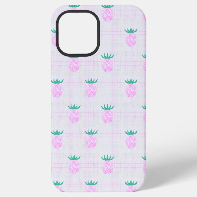 Farmhouse Pineapples iPhone Case (Back)