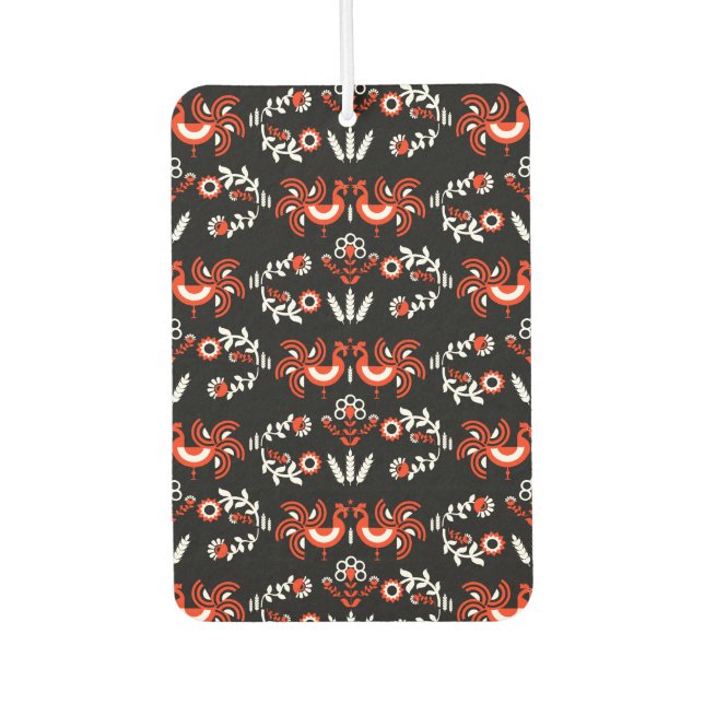 Farmhouse Rooster Countryside Home Decor Car Air Freshener (Front)