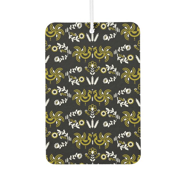 Farmhouse Rooster Countryside Home Decor Car Air Freshener (Front)