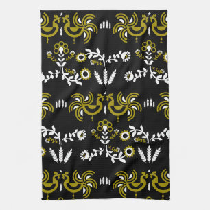 Farmhouse Rooster Countryside Home Decor Tea Towel