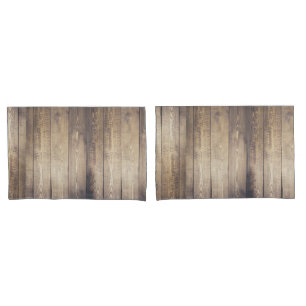 Farmhouse Rustic Light Barn Wood Planks Pillowcase