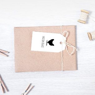 Farmhouse Script Chicken Egg Carton Tag