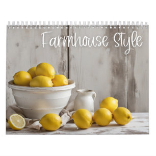 Farmhouse Style Calendar