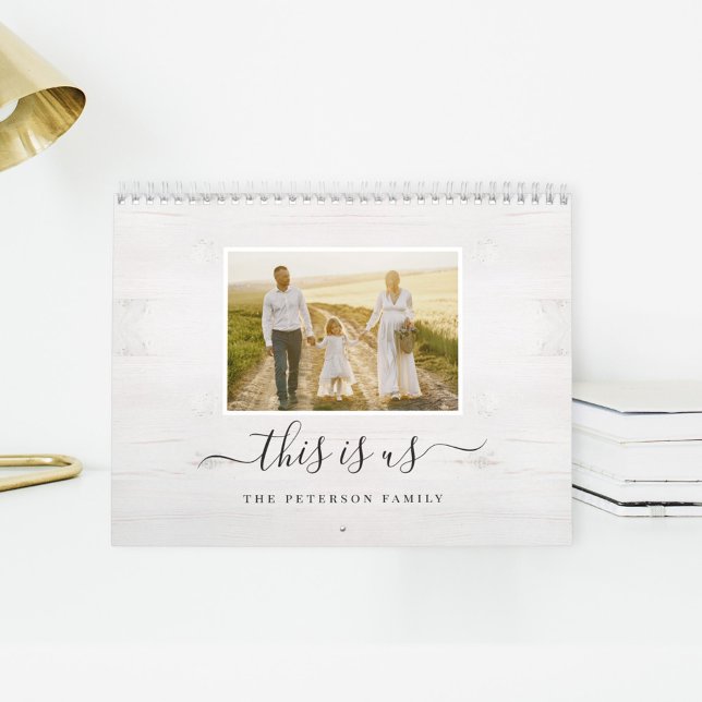 Farmhouse Style Custom Photo Calendar (Creator Uploaded)