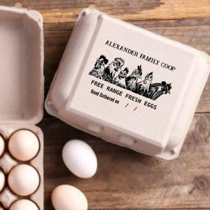 Farmhouse Vintage Egg Carton Stamp