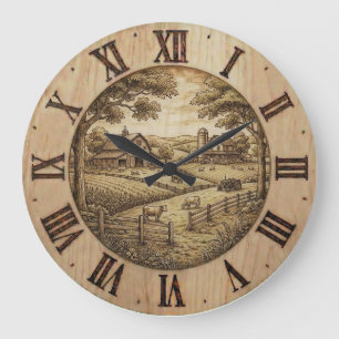 Farmhouse Wall Clock