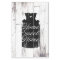 Farmhouse White Wood Rustic Milk Jug Home Sweet