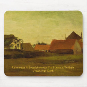Farmhouses in Loosduinen near The Hague... Mouse Mat