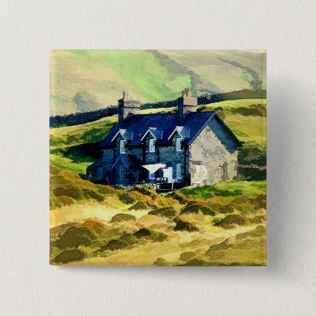 FARMING 15 CM SQUARE BADGE (Front)