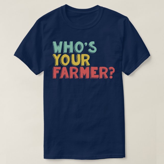 Farming 6 T-Shirt (Design Front)