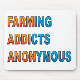 Farming Addicts Anonymous Mouse Mat