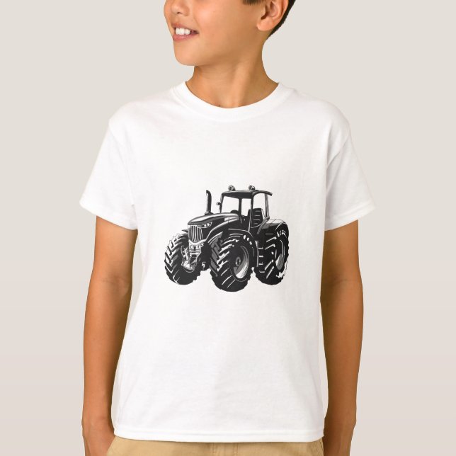 Farming Agriculture Tractor Farmer Gift T-Shirt (Front)