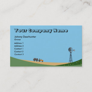 Farming Business Card