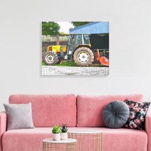 FARMING CANVAS PRINT