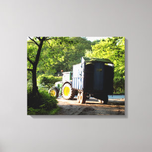 FARMING CANVAS PRINT