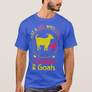 Farming Chicken Goat T-Shirt