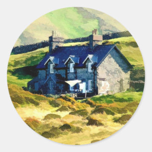 FARMING CLASSIC ROUND STICKER