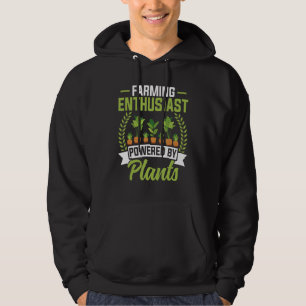 Farming Enthusiast Farmer Agriculture Gardening Hoodie