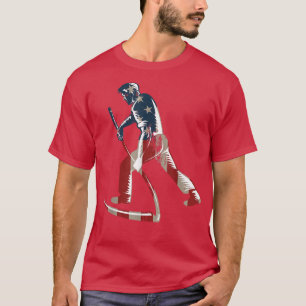 Farming Farmer American Flag Us Vintage Tractor T-Shirt