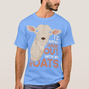 Farming Farmer Funny Goat Lover Farm Animal Goat T-Shirt