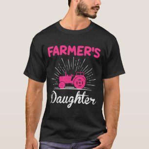Farming Farmers Daughter Chicken T-Shirt