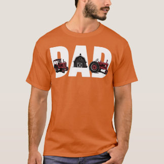 Farming Father Farm Lover Farmer Daddy Tractor T-Shirt