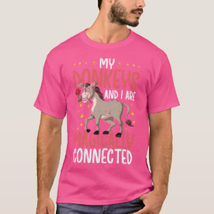 Farming Funny Donkey Lover Farmer Farm Animal Donk T-Shirt