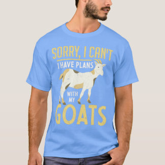 Farming Funny Goat Farmer Farm Animal Goat T-Shirt