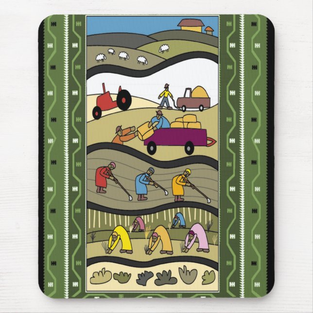 Farming in Africa Mouse Mat (Front)