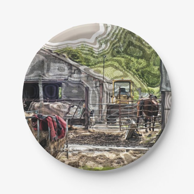 FARMING PAPER PLATE (Front)