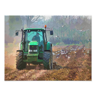 FARMING PHOTO PRINT