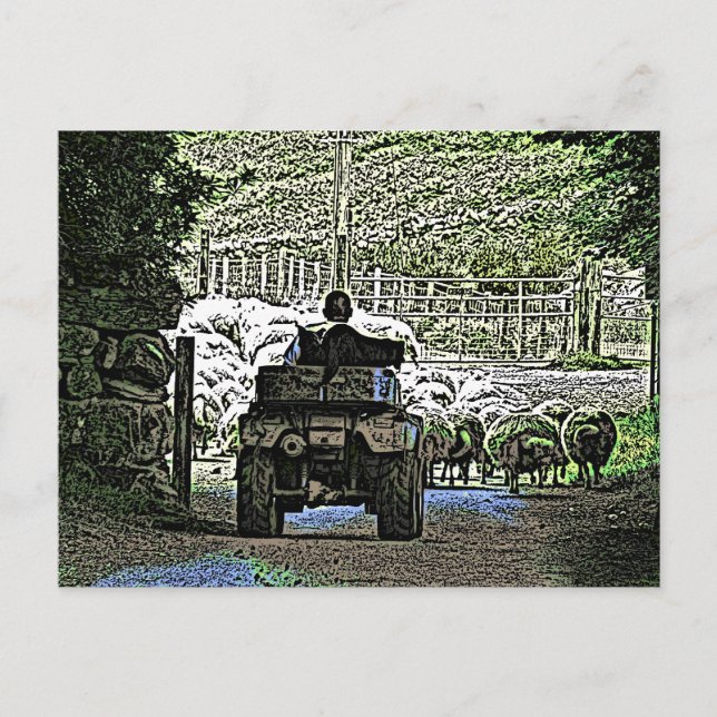 FARMING POSTCARD (Front)