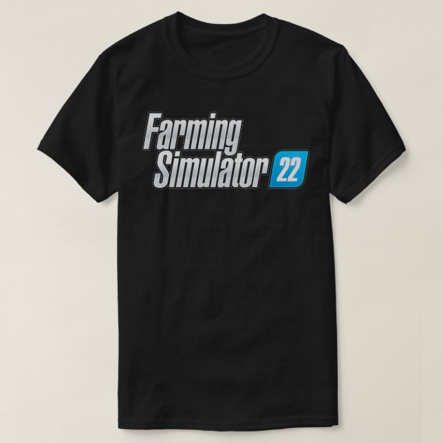 Farming Simulator 22 logo T-Shirt (Design Front)