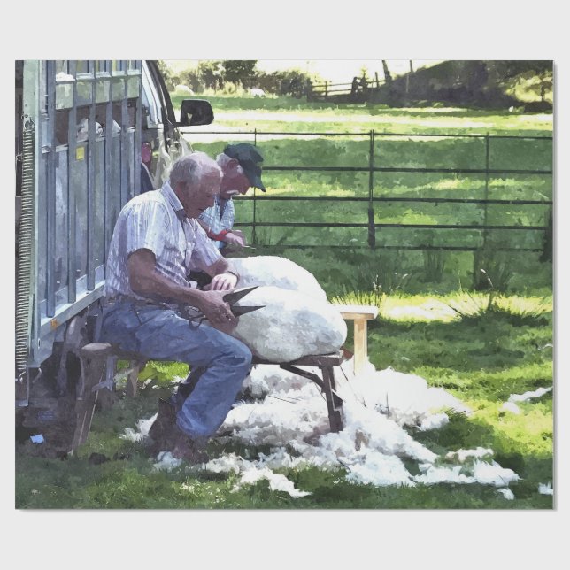FARMING WRAPPING PAPER (Flat)