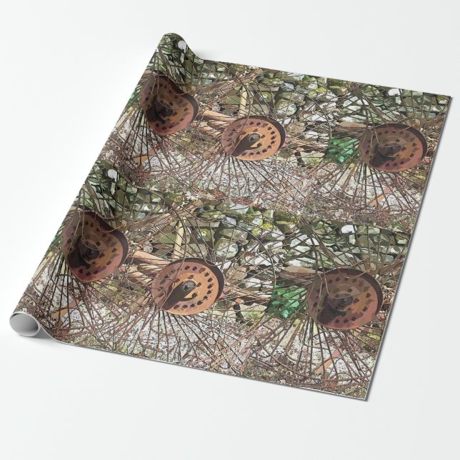 FARMING WRAPPING PAPER (Unrolled)