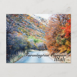 Farmington Canyon Utah Scenic Drive Postcard