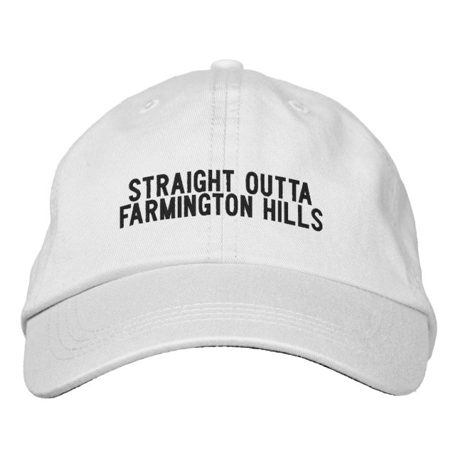 Farmington Hills Michigan Cap (Front)