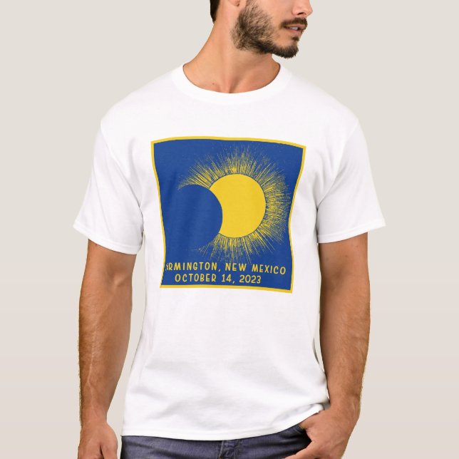 FARMINGTON NEW MEXICO Annular Solar Eclipse OCT   T-Shirt (Front)