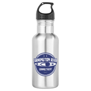 Farmington River Connecticut Kayaking 532 Ml Water Bottle