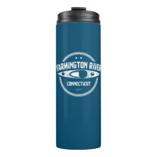 Farmington River Connecticut Kayaking Thermal Tumbler