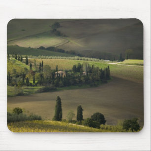 Farmland around Montepulciano, Tuscany, Italy Mouse Mat