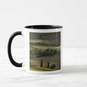 Farmland around Montepulciano, Tuscany, Italy Mug