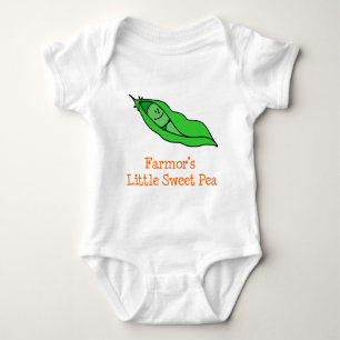 Farmor's Little Sweet Pea Baby Bodysuit