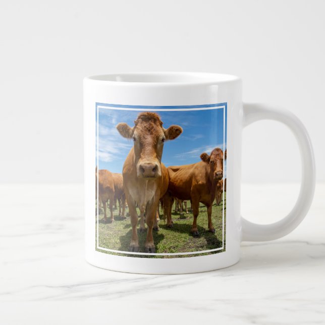 Farms | Brown Cow Group Large Coffee Mug (Right)