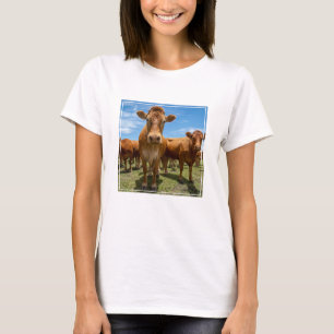 Farms Brown Cow Group T-Shirt