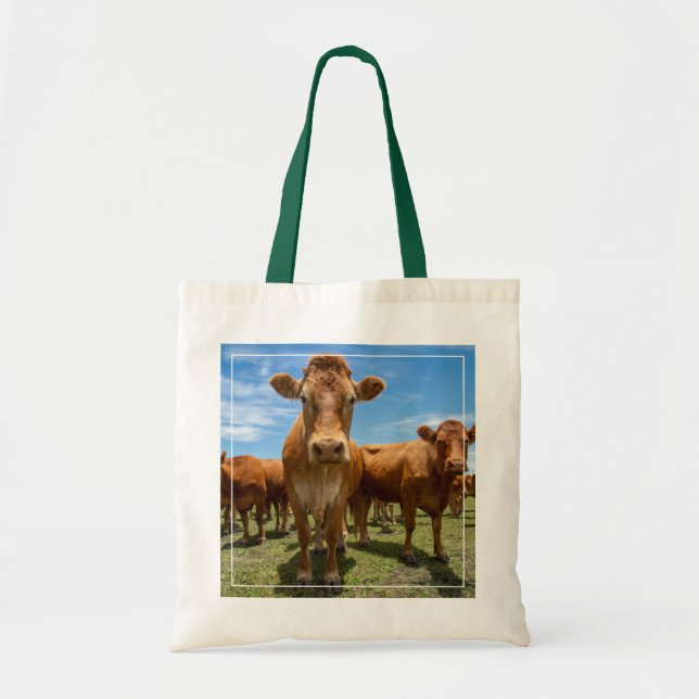 Farms | Brown Cow Group Tote Bag (Front)